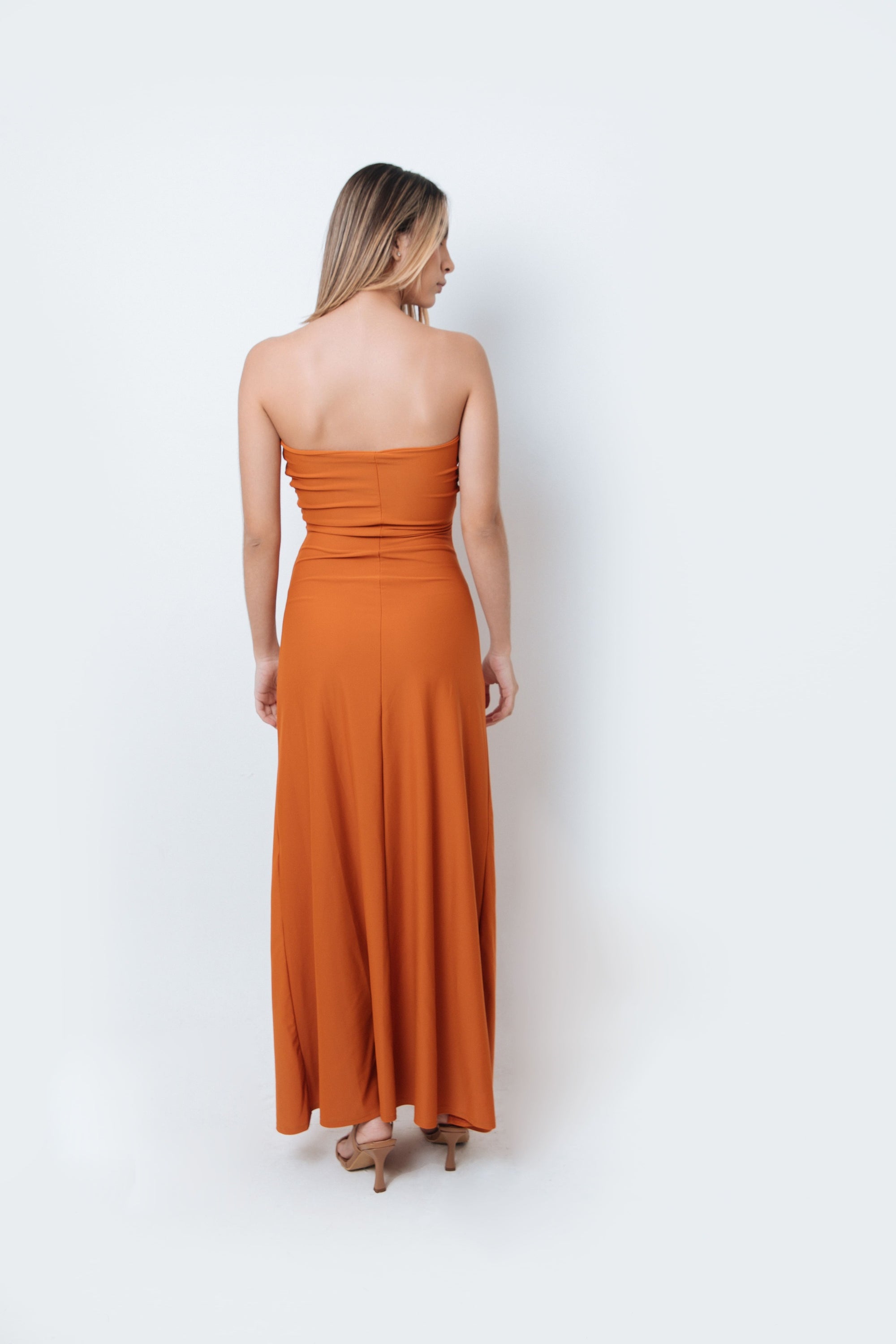 VESTIDO CAOBA