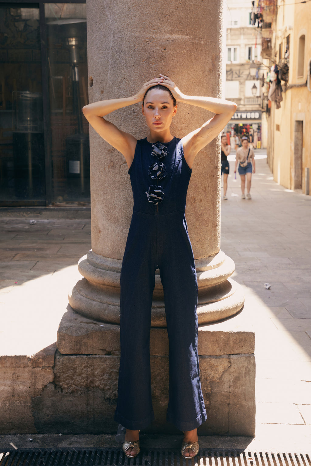 ENTERIZO AZUL DE LA LUNA