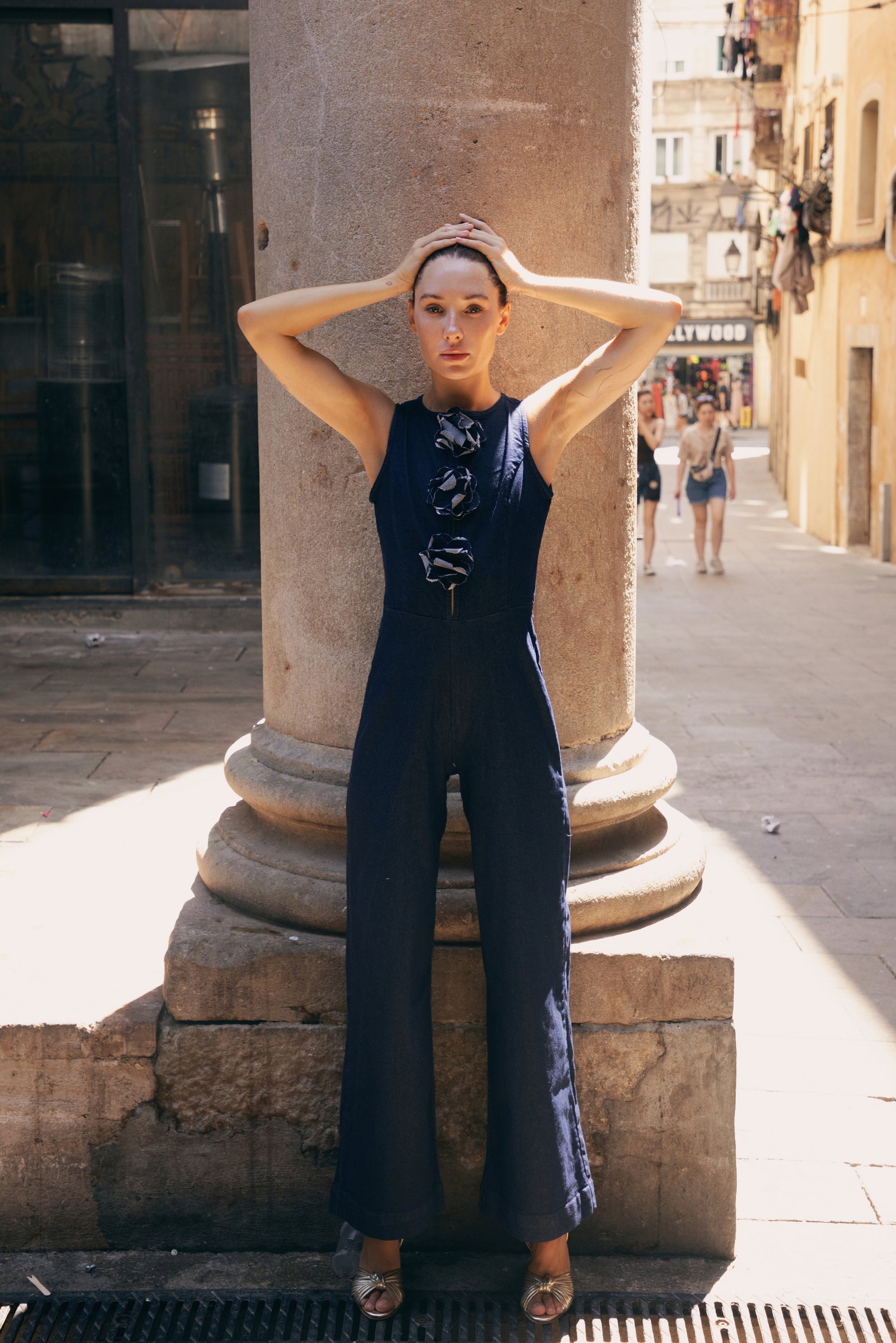 ENTERIZO AZUL DE LA LUNA