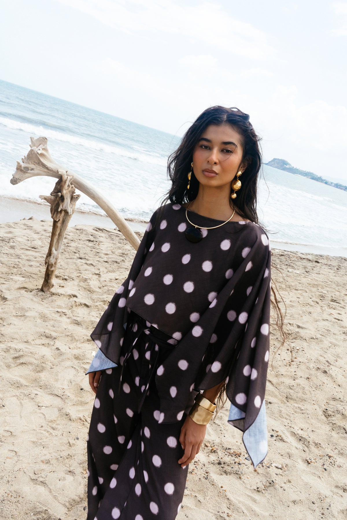 BLUSA BRISSA DOTS