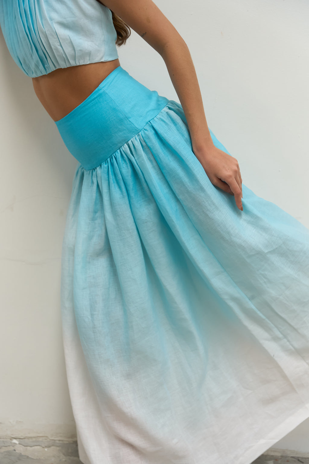 FALDA RAFFIA