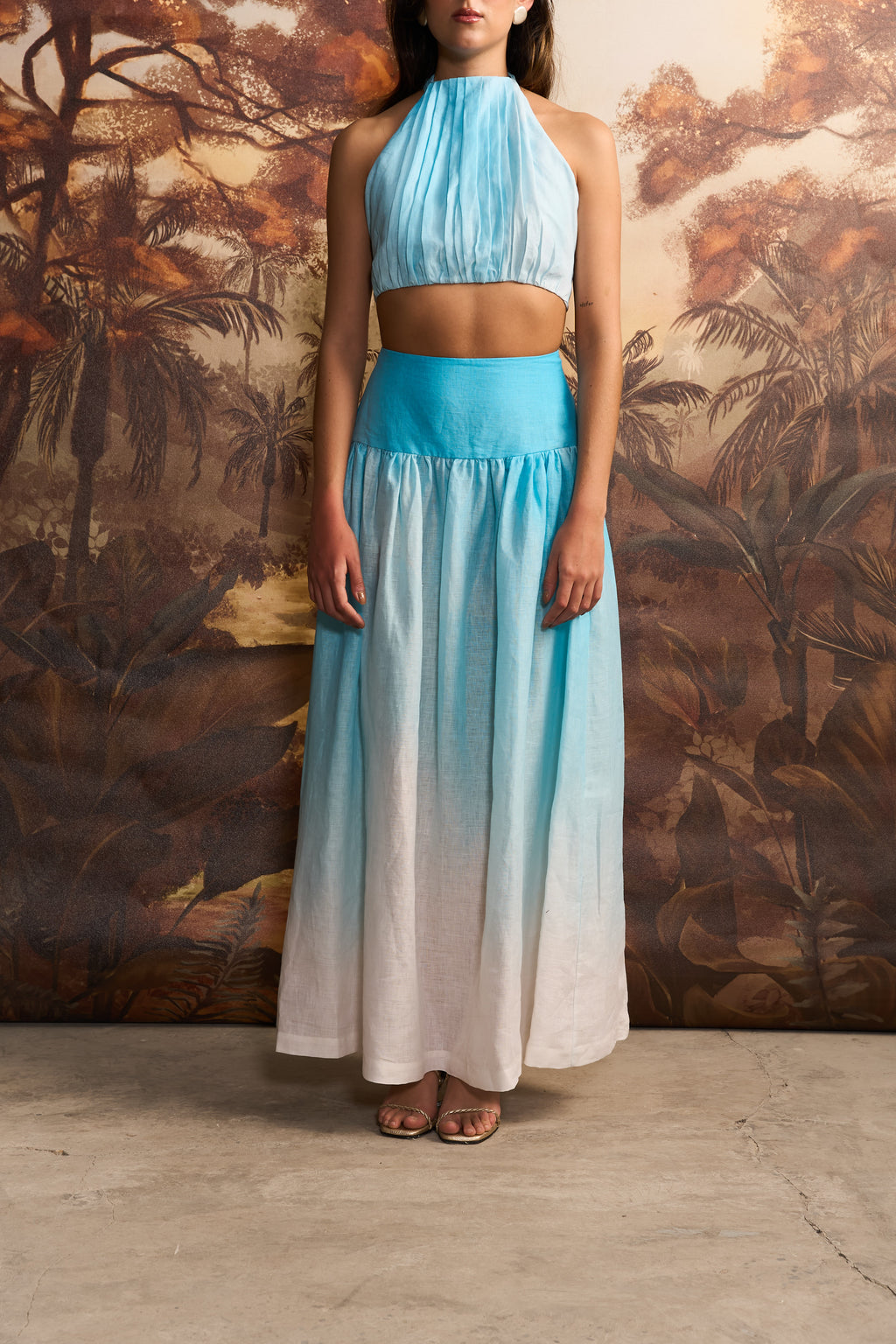 FALDA RAFFIA