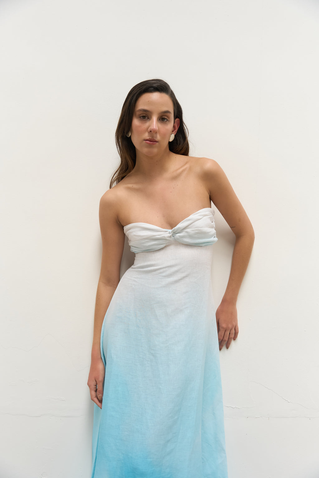 VESTIDO CELESTE